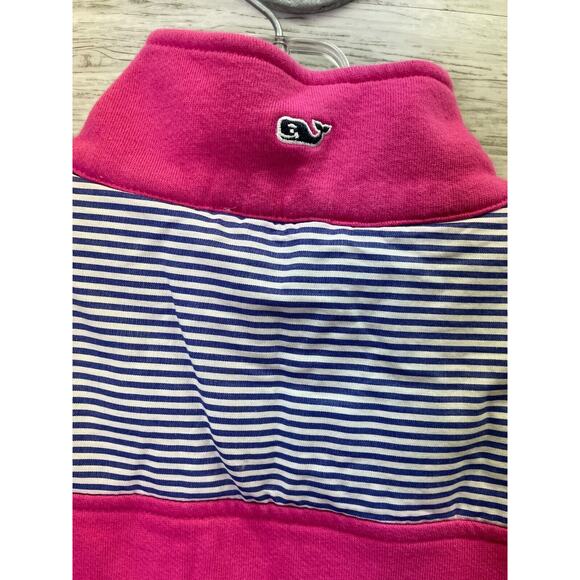 Vineyard Vines Sweatshirt Womens‎ S Pink 1/4 Zip Long Sleeve Pullover - Picture 10 of 10